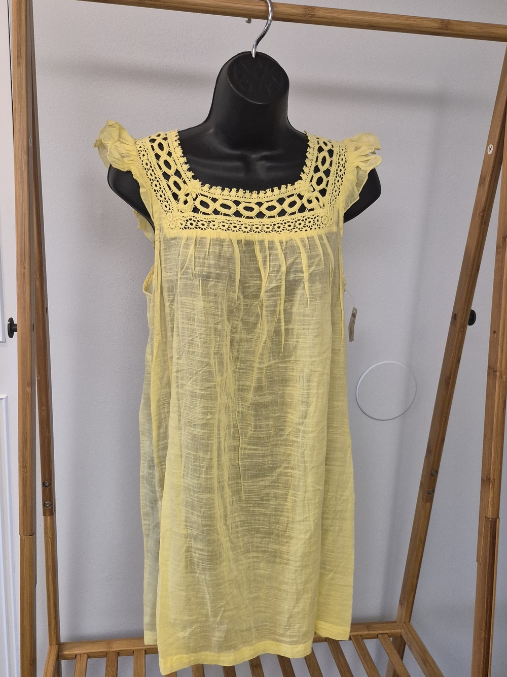 ROXY Sundress With Crochet Details